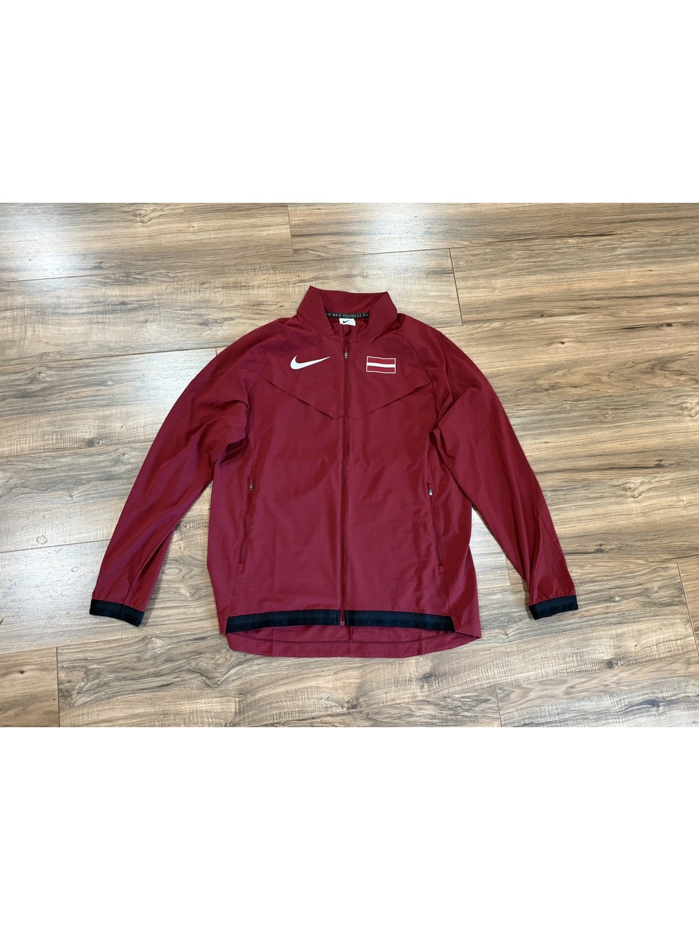 Nike Team Latvia 2024 Paris Olympics Men's Dri-FIT ADV Running Jacket *RARE*